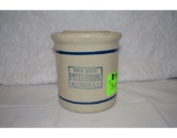 RW 10 LB/1 GAL ??  PANTRY JAR W/WING AND LID   - PITTS BROS. - ALEXANDRIA, SD