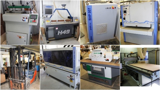 CABINETRY SHOP EQUIPMENT LIQUIDATION AUCTION