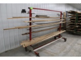 Red 8' Lumber Rack
