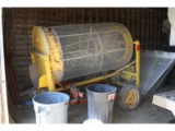 Rotary Grain Screener w/ Elec. Motor