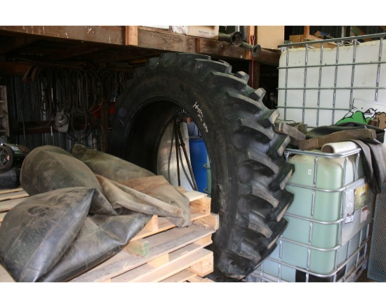 Repaired 18.4×46” Tractor Tire- VG