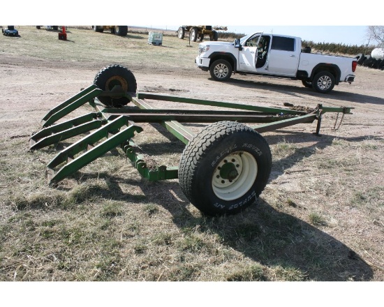 Homemade Windrower Trailer