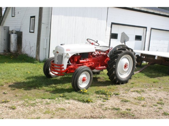 8N Ford Tractor w/ Sherman Hi-Low Trans., Exc. Paint, New Tires