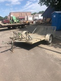 6'x9' HM Motorcycle Trailer - No Title