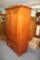 Pine Dbl. Door Wardrobe