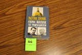 Notre Dame from Rockne to Parseghian Book