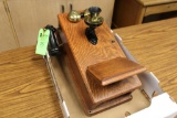 Small Oak Wall Telephone