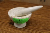 Marble Mortar & Pestle