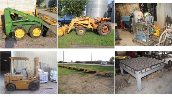 Bryan – Large Welding & Manufacturing Shop Auction