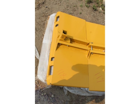 Adj. Skid Steer Rec. Mount Hitch