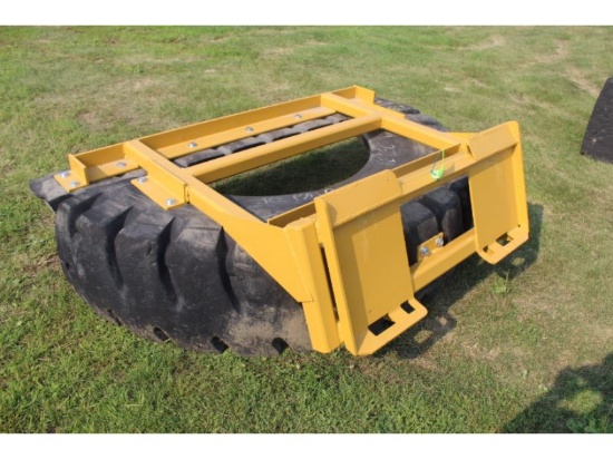 7' Skid Steer Mt. Manure Pusher