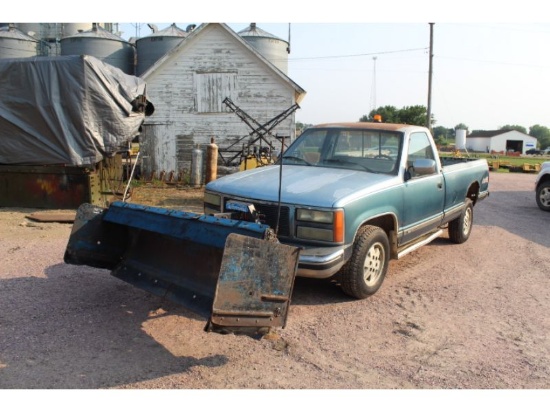 1990 GMC pickup w/  Blade