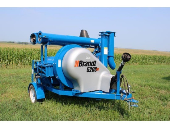 Brandt 5200EX Grain Vac with Only 11.4 Hrs. (2018) - Like New