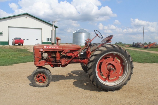 Farmall C Tractor (gas) w/540 PTO, Good 11.2-36 In. Rears, SN 15695 (Not Running)