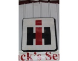 IH Metal Sgl. Sided Sign 45 In x49 1/2 In;