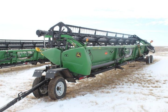 JD 635F Bean Head w/ Crary Air Reel