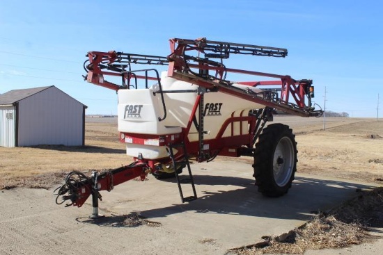 Fast 9600 Sprayer w/ 60 Ft. Booms, One Owner, Exc.