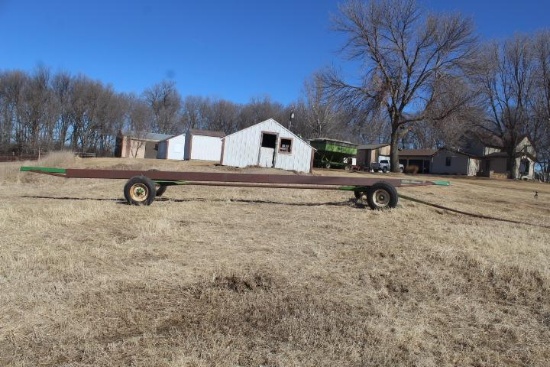 35 Ft. HM Head Trailer on JD 1065 Gear