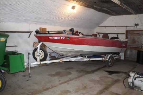 1984 Lund 16 Ft. Boat
