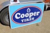 Cooper Tire Metal Sign - 44 In. x 30 In.