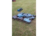 9 Ford Suitcase Wts. & Bracket