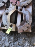 Split Wheel Weights for IH Tractor