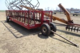 Industrias America Silage & Hay Feeder w/ Frt. Dolley Wheels