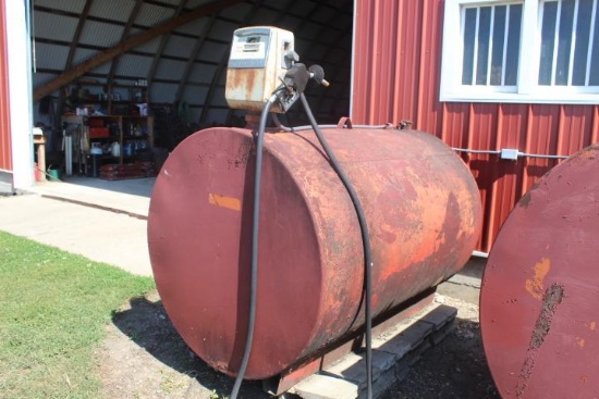 500 Gal. Gas Tank w/Elec. Pump