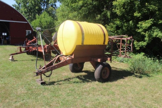 Pulltype Sgl. Axle Sprayer w/500 Gal. Tank & +/-40 Ft. Boom