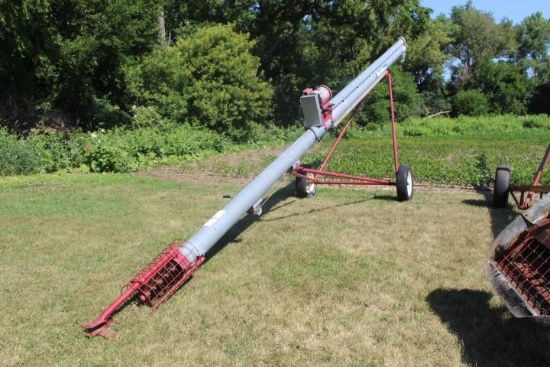 Hutchinson 8 In.x32 Ft. Auger w/5HP Elec. Motor