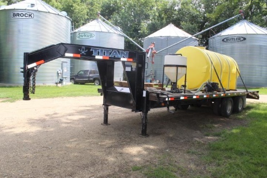 2011 Titan Gooseneck Trailer