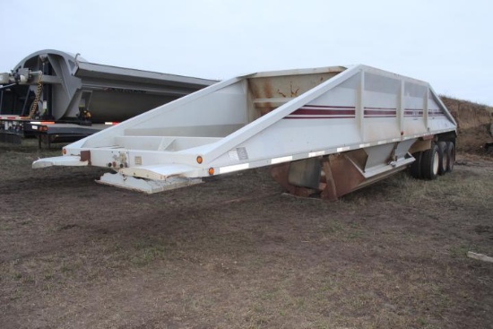 2002 R-WAY 4221 TRI 42 Ft. Belly Dump Trailer