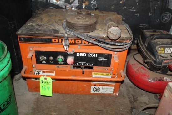 Diamond Portable Power Pipe/Rebar Bender