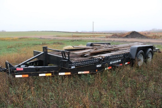 2016 DCT EZ Load Tilt Bed Bumper Pull 20 Ft. Trailer