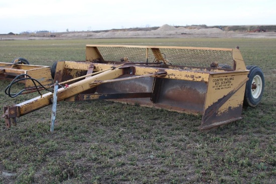 Country Welding 12.5 Ft. Hyd. Box Scraper, PT