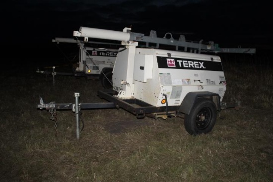 2013 Terex MDL AL5 Port. 20KW Generator Light Tower