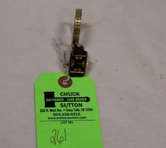 Ladies Black Hills Gold Wristwatch