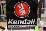 NOS Kendall Double Sided Sign w/Hanging Bracket in Box