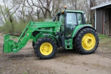 JD6125M MFWD Tractor w/Cab & 4340 Self Leveling