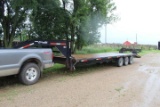 2002 Delta Gooseneck Flatbed Trailer