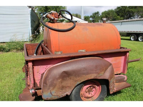 Kay 300 Gal. Fuel Tank on HM Trailer