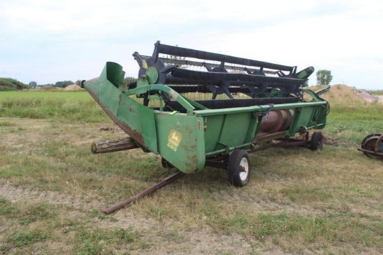 JD 220 Bean Head & HM Head Trailer, 20 Ft.