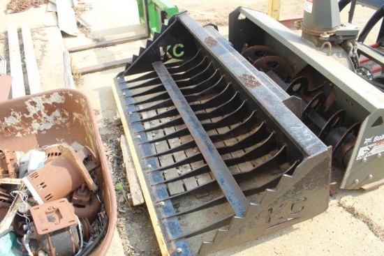 KC 78 In. Rock Bucket w/ Cutting Edge