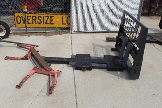Pallet Fork w/ Man. Self-Loader