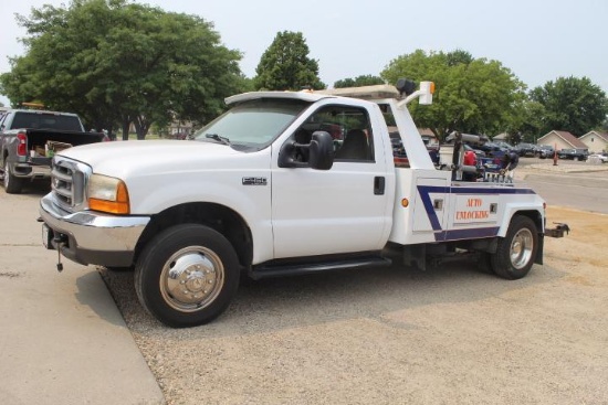 1999 Ford F-450 XLT 7.3L Dsl. Super Duty Tow Truck
