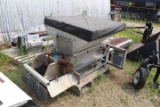 Skid Steer Salt Spreader w/ S.S. Box, New Motor Incl.