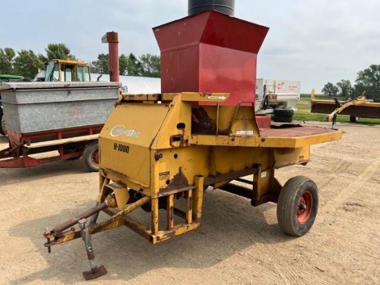 Port. Shopmade Corn Grinder Haybuster H-1000 Roller Mill
