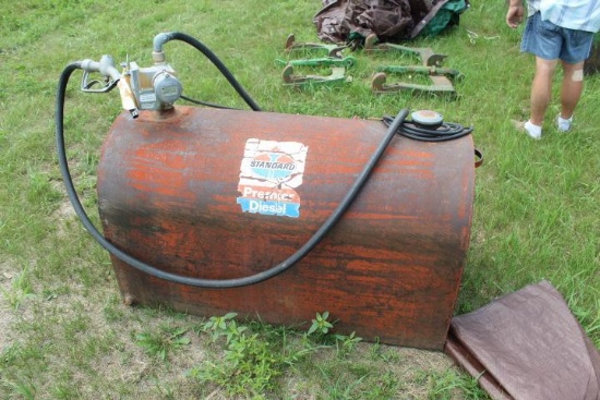 Port. 125 Gal. Fuel Tank w/ 12V Pump