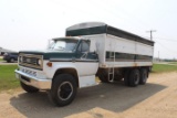 1975 Chevy Truck C-65, Vin#CCE675V129073, 20ft steel box, Shurco Shur-lock roll tarp;
