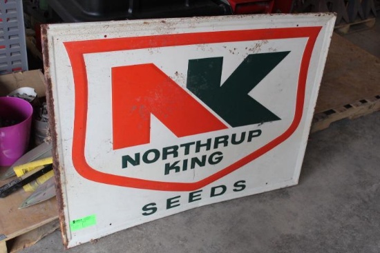 Northrup King Met. Sign
